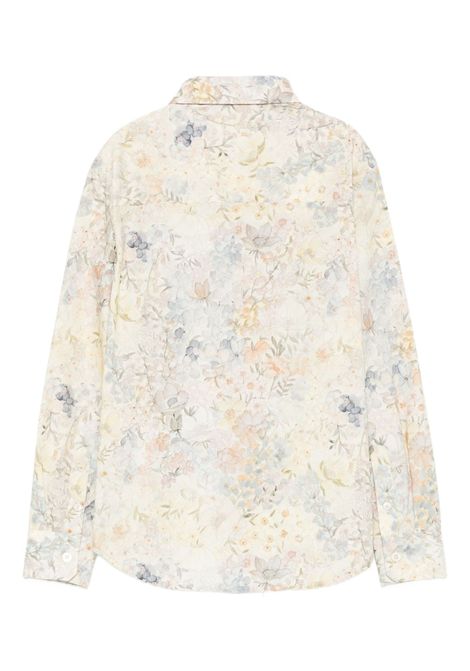 Camicia con stampa GOLDEN GOOSE KIDS | GKP01397 P00222983136